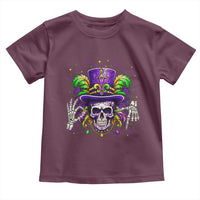 Mardi Gras Skull 67 Six Seven Meme New Orleans Witch Doctor Voodoo Toddler T Shirt