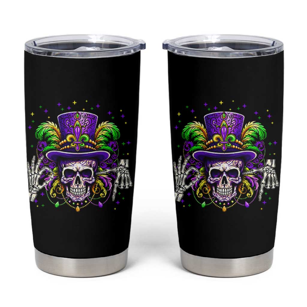 Mardi Gras Skull 67 Six Seven Meme New Orleans Witch Doctor Voodoo Tumbler Cup