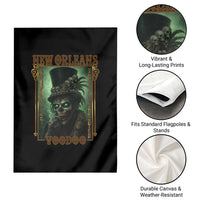 New Orleans Voodoo Garden Flag Bourbon Street French Quarter Creepy Occult Lover
