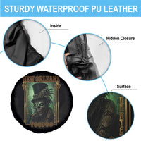 New Orleans Voodoo Spare Tire Cover Bourbon Street French Quarter Creepy Occult Lover