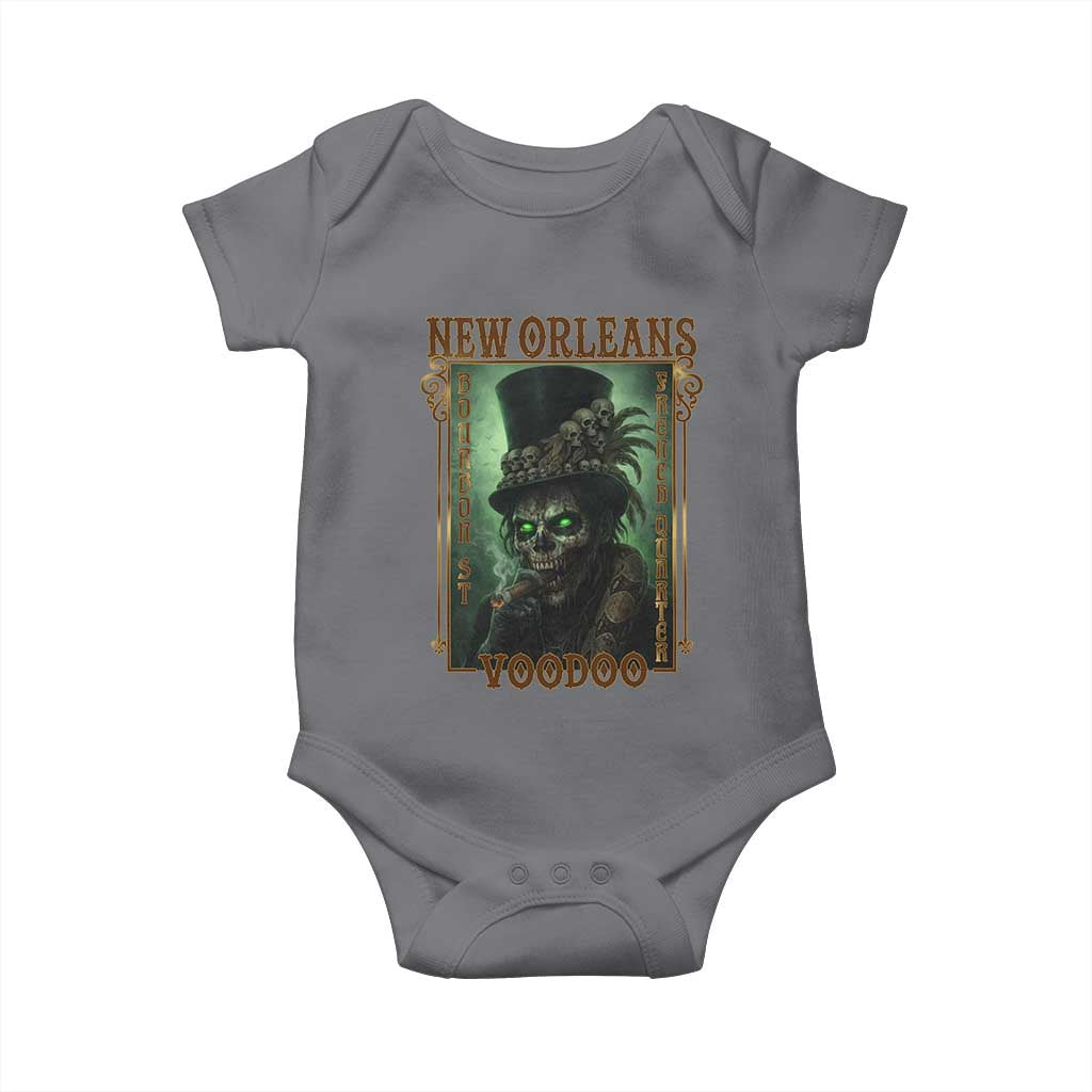 New Orleans Voodoo Baby Onesie Bourbon Street French Quarter Creepy Occult Lover