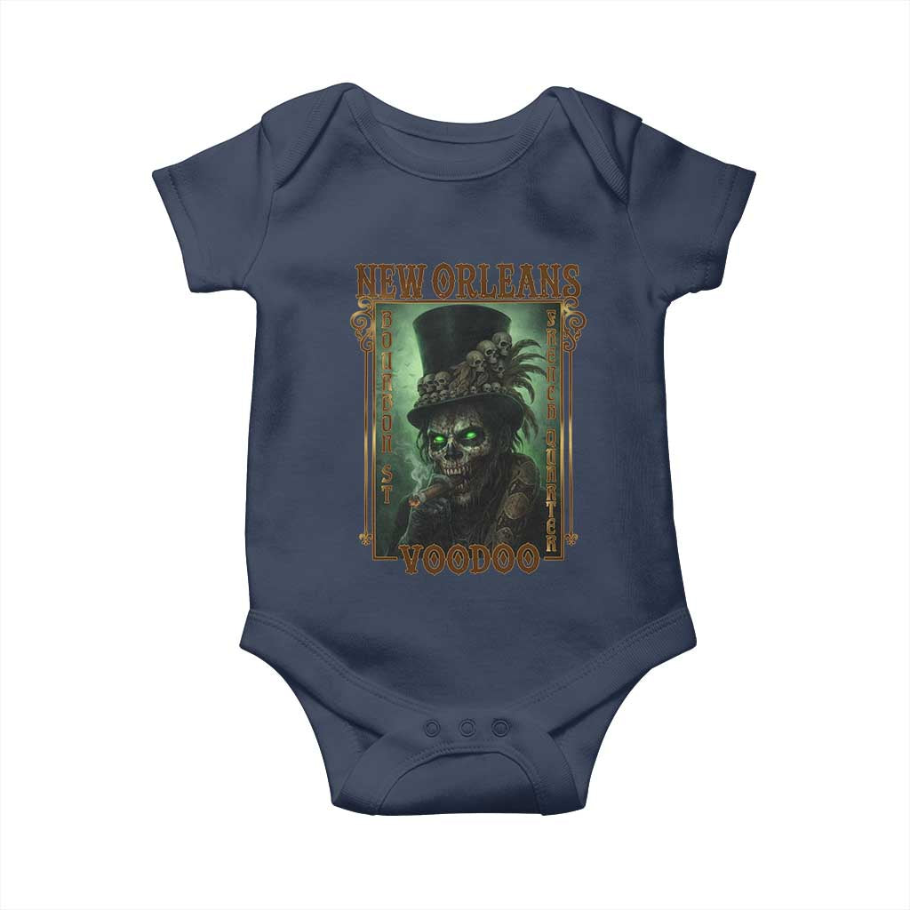 New Orleans Voodoo Baby Onesie Bourbon Street French Quarter Creepy Occult Lover