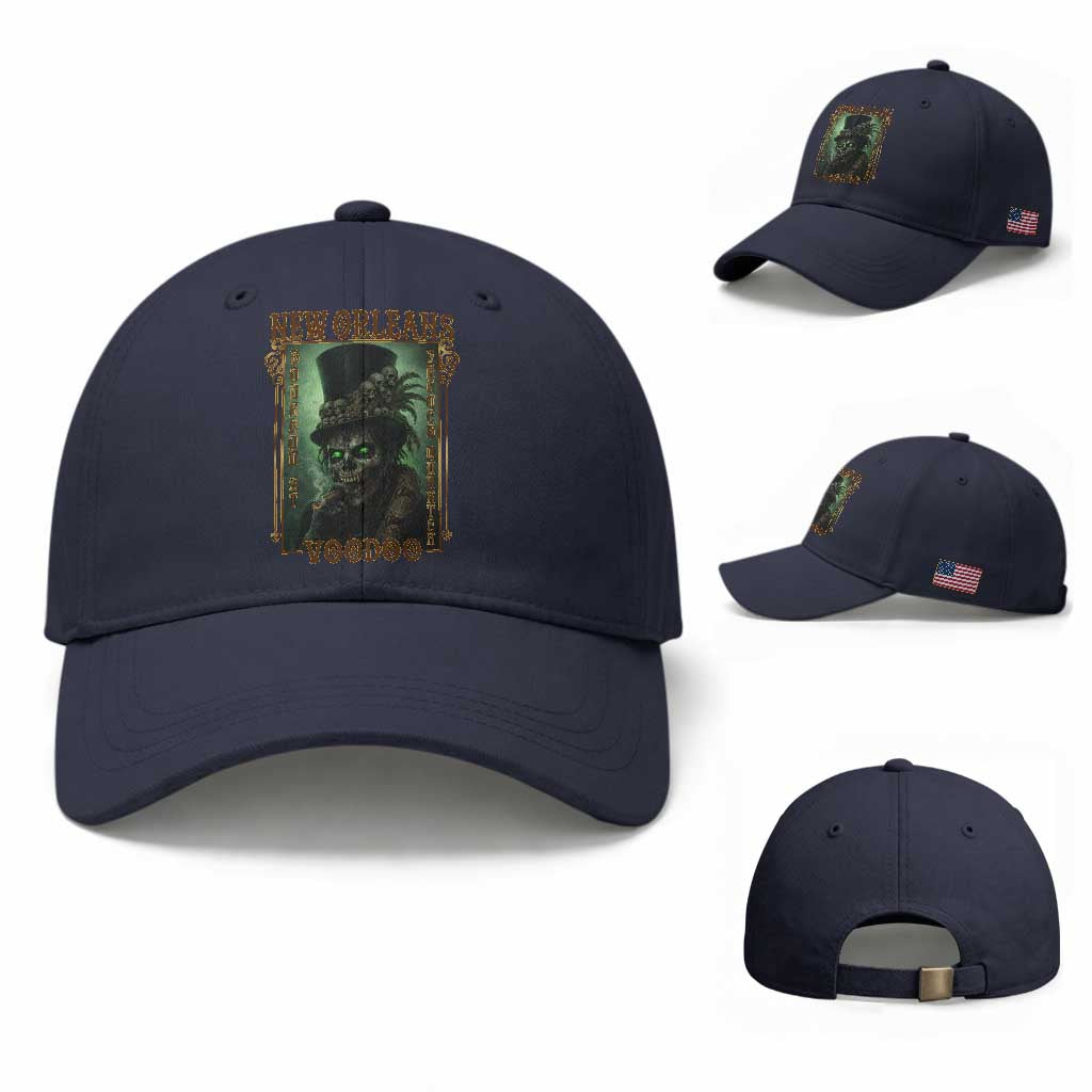 New Orleans Voodoo Baseball Cap Bourbon Street French Quarter Creepy Occult Lover