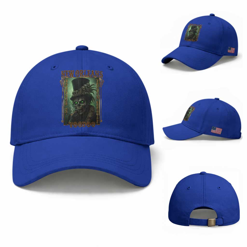 New Orleans Voodoo Baseball Cap Bourbon Street French Quarter Creepy Occult Lover