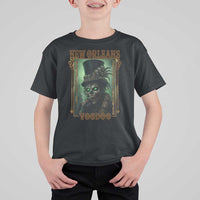 New Orleans Voodoo T Shirt For Kid Bourbon Street French Quarter Creepy Occult Lover