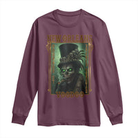 New Orleans Voodoo Long Sleeve Shirt Bourbon Street French Quarter Creepy Occult Lover