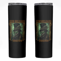 New Orleans Voodoo Skinny Tumbler Bourbon Street French Quarter Creepy Occult Lover