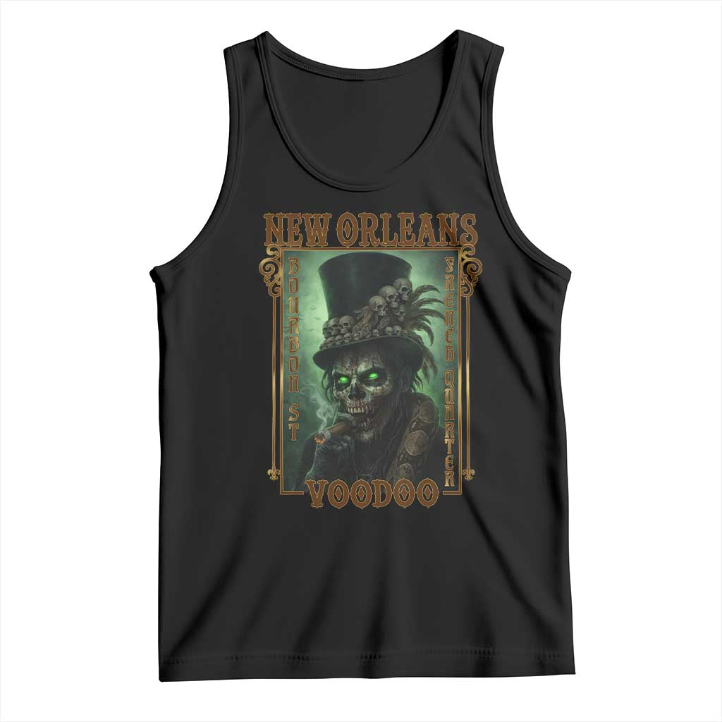 New Orleans Voodoo Tank Top Bourbon Street French Quarter Creepy Occult Lover