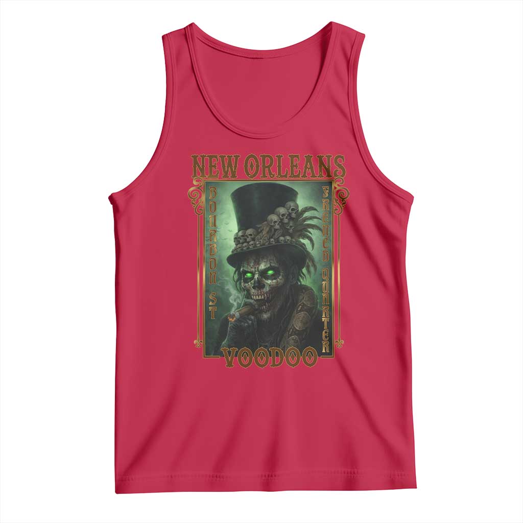 New Orleans Voodoo Tank Top Bourbon Street French Quarter Creepy Occult Lover