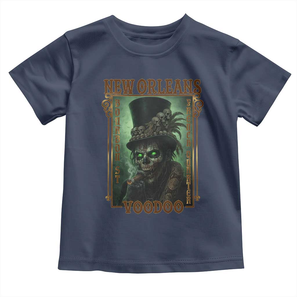 New Orleans Voodoo Toddler T Shirt Bourbon Street French Quarter Creepy Occult Lover
