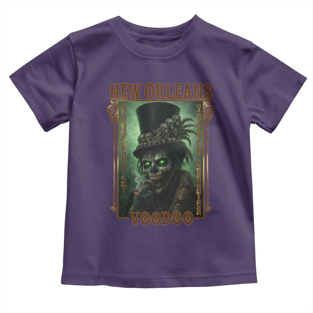 New Orleans Voodoo Toddler T Shirt Bourbon Street French Quarter Creepy Occult Lover
