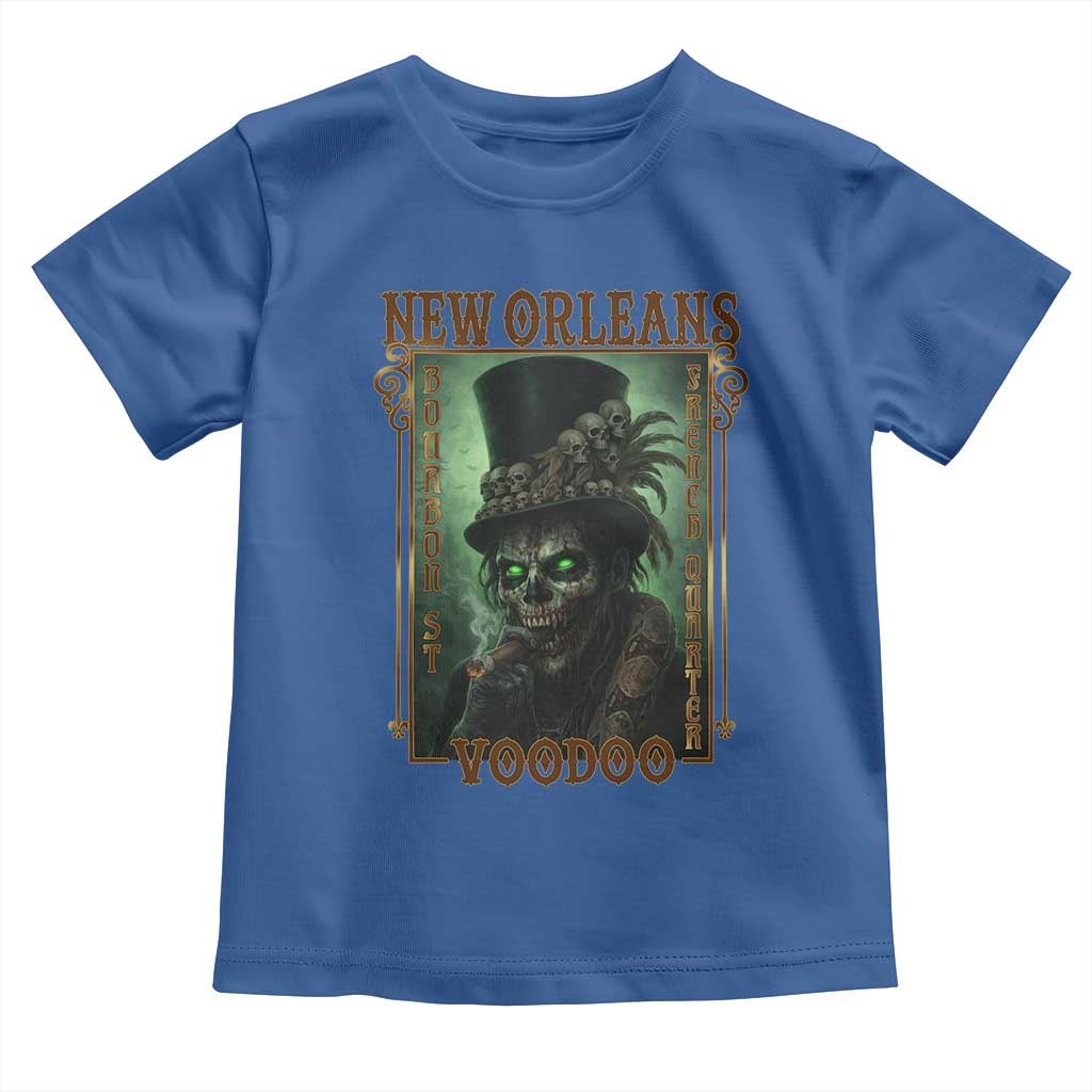 New Orleans Voodoo Toddler T Shirt Bourbon Street French Quarter Creepy Occult Lover