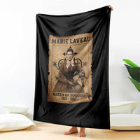 Marie Laveau Throw Blanket Queen Of  Voodoo New Orleans Hoodoo Rootwork