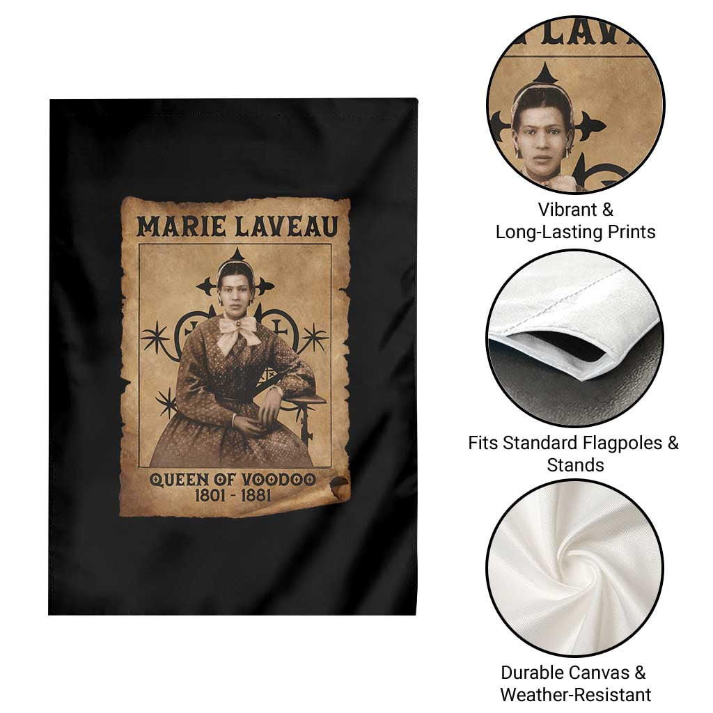 Marie Laveau Garden Flag Queen Of  Voodoo New Orleans Hoodoo Rootwork