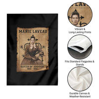 Marie Laveau Garden Flag Queen Of  Voodoo New Orleans Hoodoo Rootwork