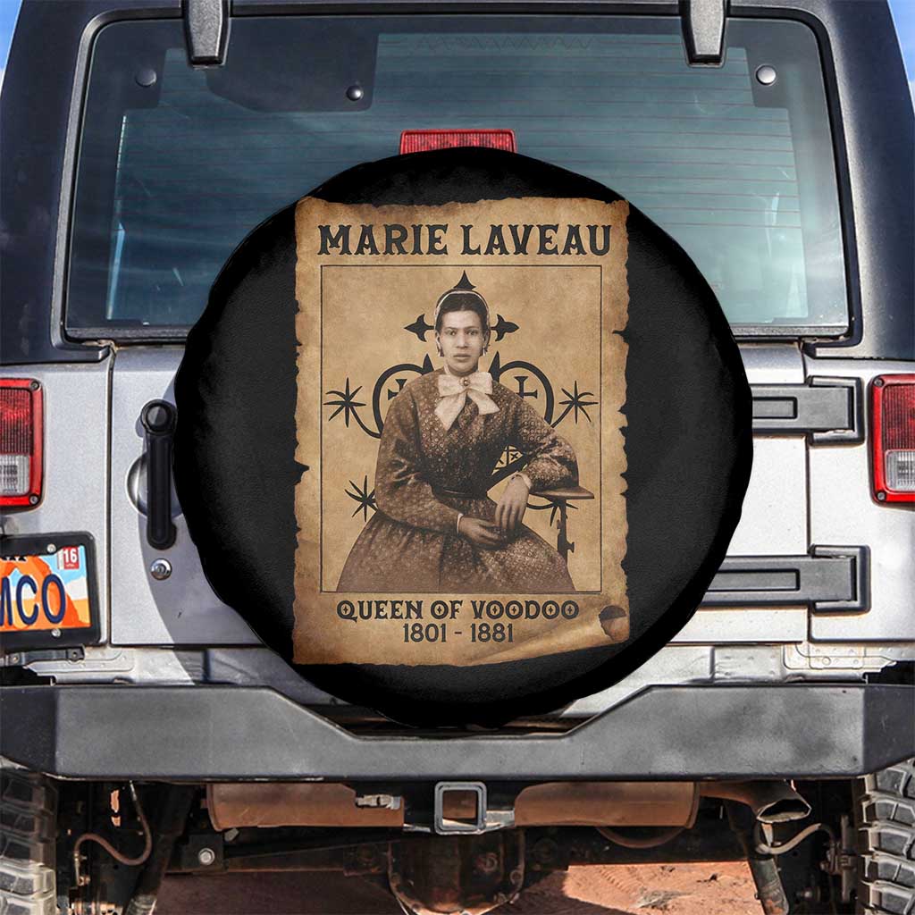Marie Laveau Spare Tire Cover Queen Of  Voodoo New Orleans Hoodoo Rootwork