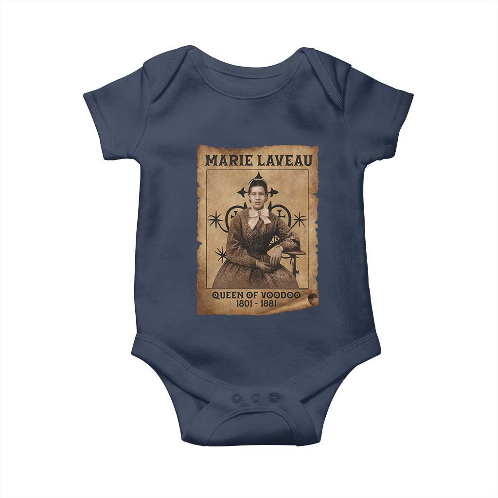 Marie Laveau Baby Onesie Queen Of  Voodoo New Orleans Hoodoo Rootwork