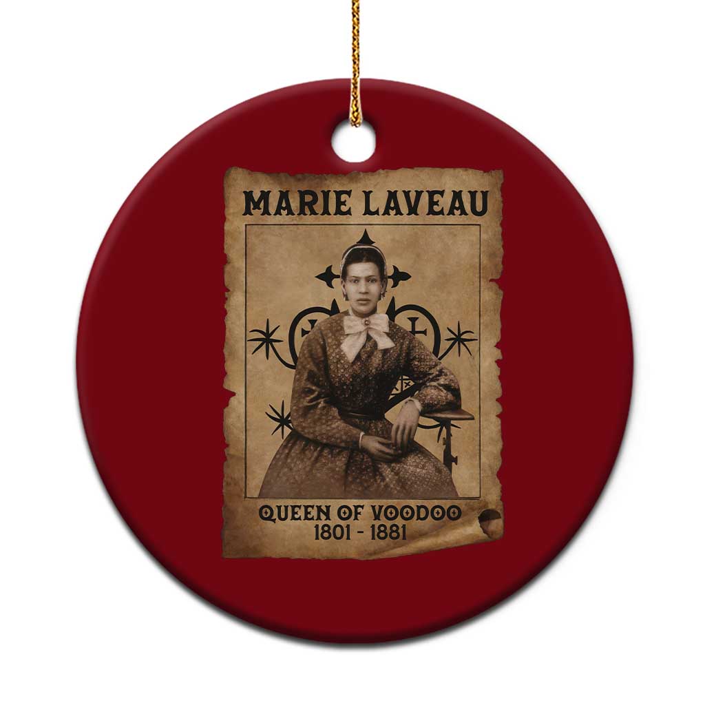 Marie Laveau Ceramic Ornament Queen Of  Voodoo New Orleans Hoodoo Rootwork