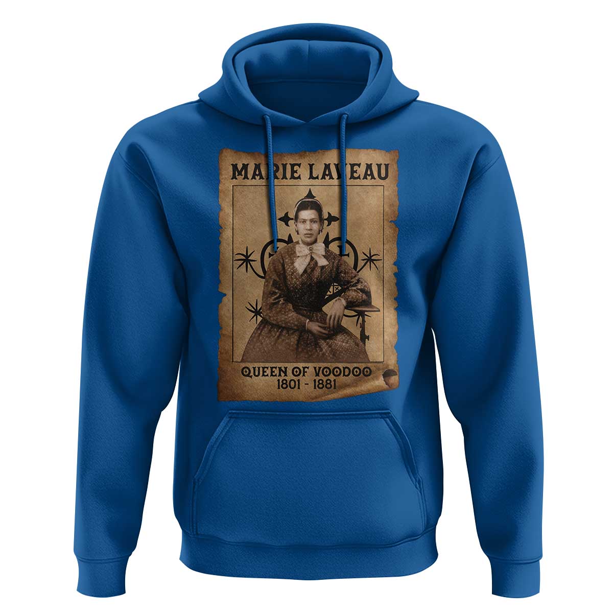 Marie Laveau Hoodie Queen Of  Voodoo New Orleans Hoodoo Rootwork