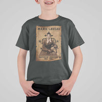 Marie Laveau T Shirt For Kid Queen Of  Voodoo New Orleans Hoodoo Rootwork