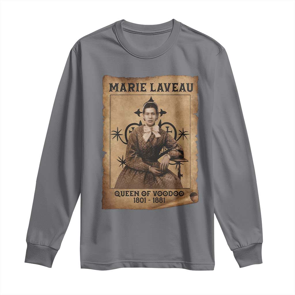 Marie Laveau Long Sleeve Shirt Queen Of  Voodoo New Orleans Hoodoo Rootwork