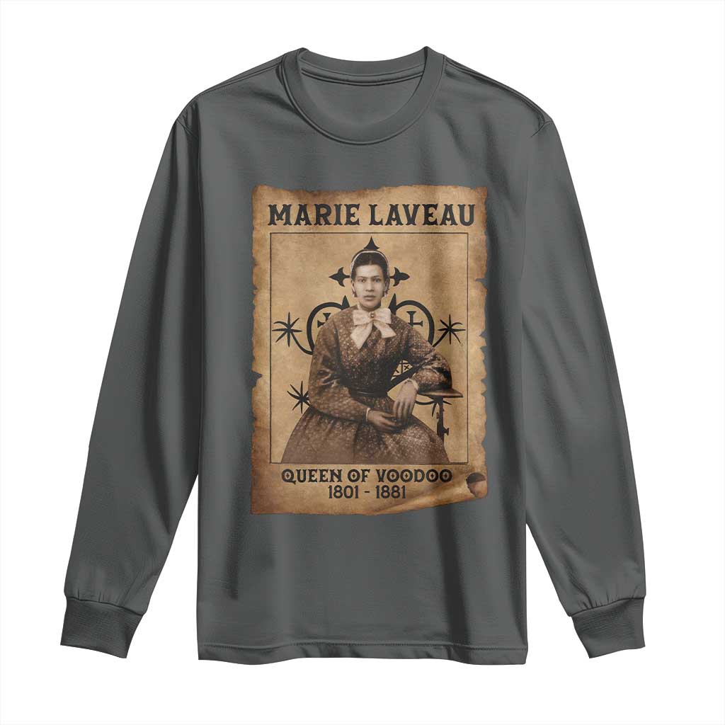 Marie Laveau Long Sleeve Shirt Queen Of  Voodoo New Orleans Hoodoo Rootwork