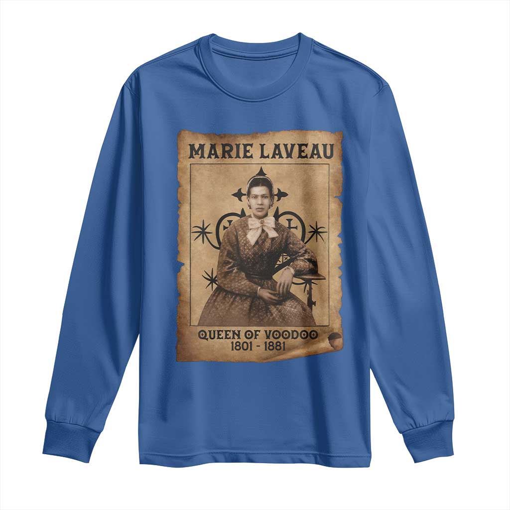 Marie Laveau Long Sleeve Shirt Queen Of  Voodoo New Orleans Hoodoo Rootwork