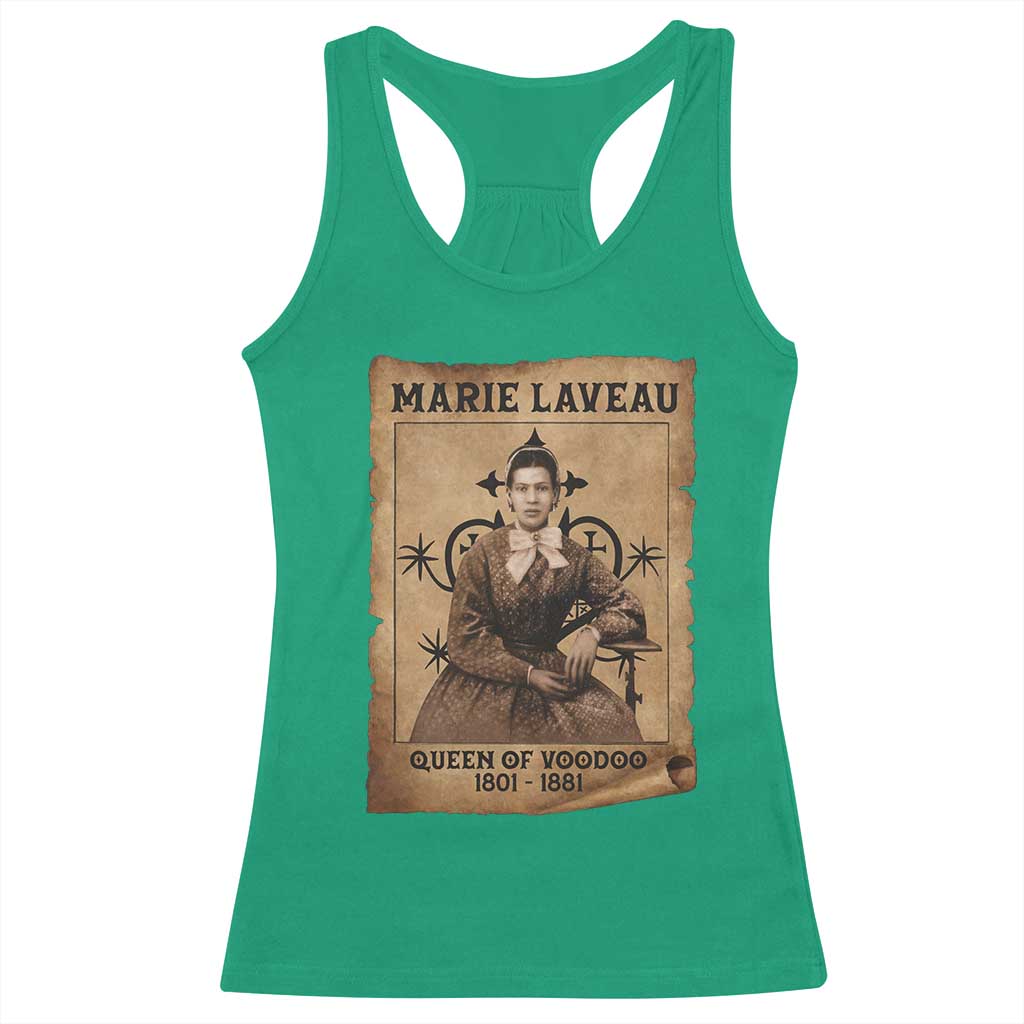 Marie Laveau Racerback Tank Top Queen Of  Voodoo New Orleans Hoodoo Rootwork