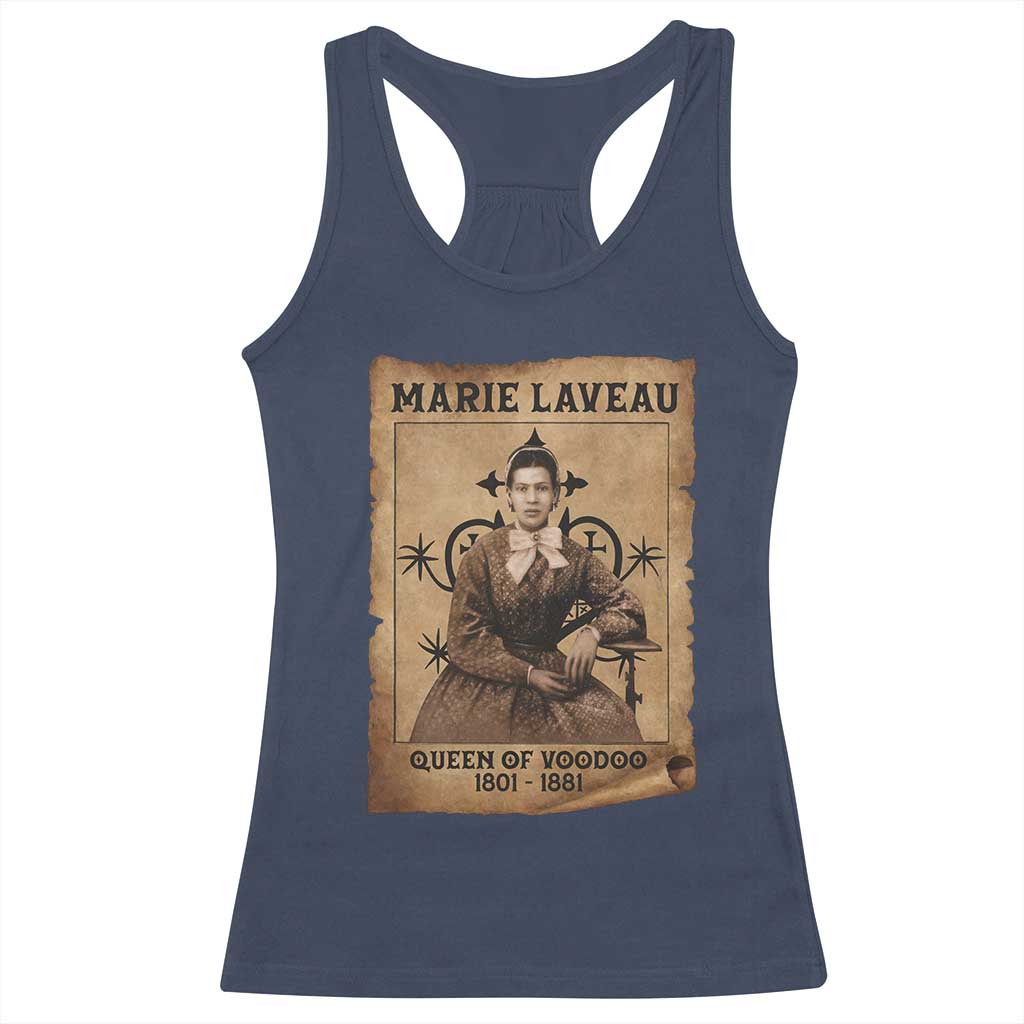 Marie Laveau Racerback Tank Top Queen Of  Voodoo New Orleans Hoodoo Rootwork