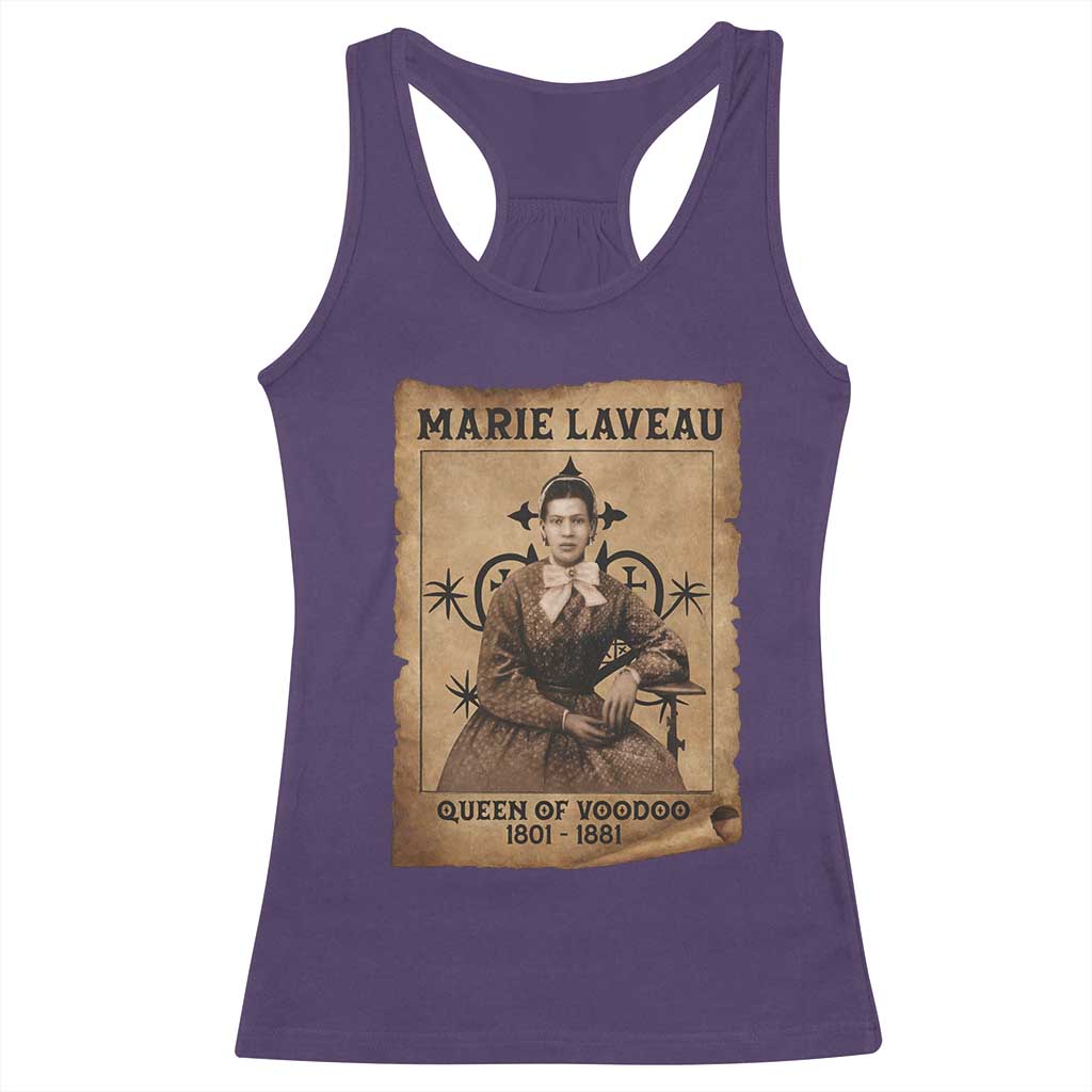 Marie Laveau Racerback Tank Top Queen Of  Voodoo New Orleans Hoodoo Rootwork