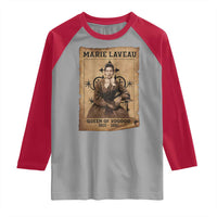 Marie Laveau Raglan Shirt Queen Of  Voodoo New Orleans Hoodoo Rootwork