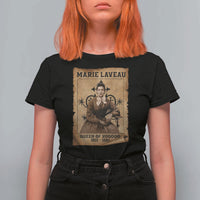 Marie Laveau T Shirt For Women Queen Of  Voodoo New Orleans Hoodoo Rootwork