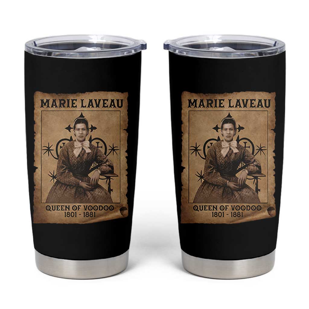 Marie Laveau Tumbler Cup Queen Of  Voodoo New Orleans Hoodoo Rootwork