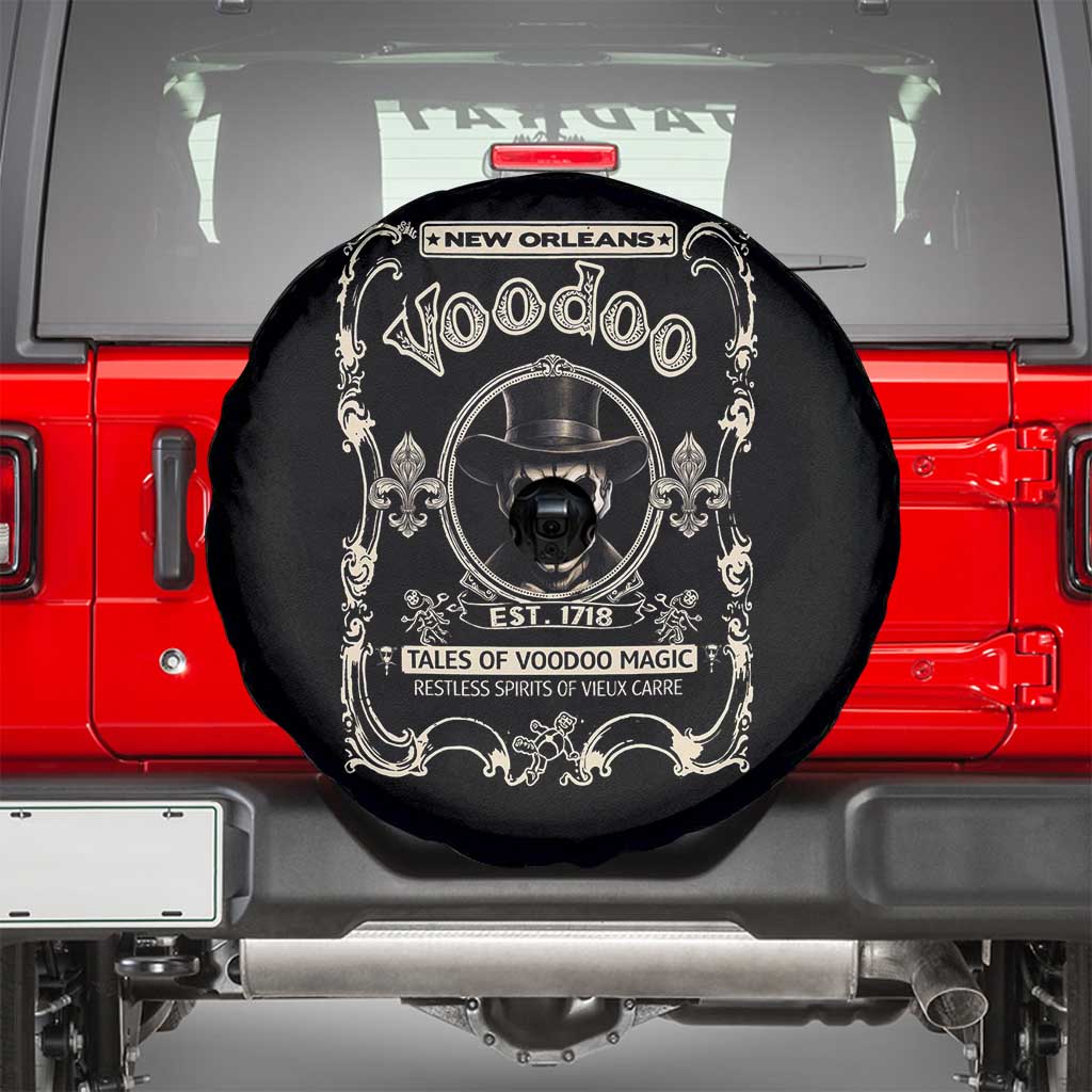 New Orleans Voodoo Spare Tire Cover Tales Of Voodoo Magic Skull Spooky Hoodoo Rootworker