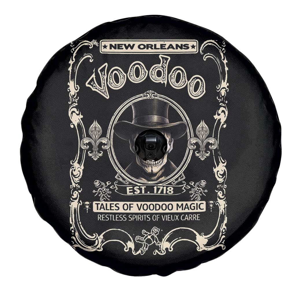 New Orleans Voodoo Spare Tire Cover Tales Of Voodoo Magic Skull Spooky Hoodoo Rootworker