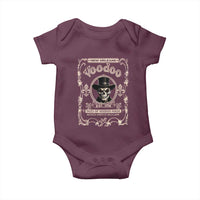 New Orleans Voodoo Baby Onesie Tales Of Voodoo Magic Skull Spooky Hoodoo Rootworker