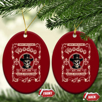 New Orleans Voodoo Ceramic Ornament Tales Of Voodoo Magic Skull Spooky Hoodoo Rootworker
