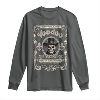 New Orleans Voodoo Long Sleeve Shirt Tales Of Voodoo Magic Skull Spooky Hoodoo Rootworker