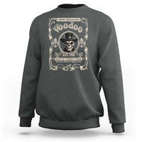 New Orleans Voodoo Sweatshirt Tales Of Voodoo Magic Skull Spooky Hoodoo Rootworker
