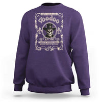 New Orleans Voodoo Sweatshirt Tales Of Voodoo Magic Skull Spooky Hoodoo Rootworker