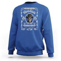 New Orleans Voodoo Sweatshirt Tales Of Voodoo Magic Skull Spooky Hoodoo Rootworker