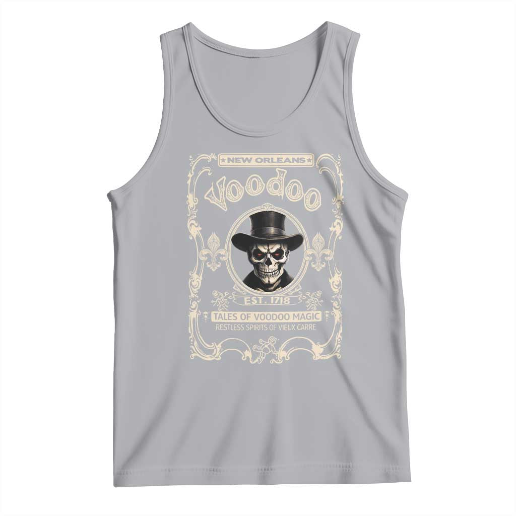 New Orleans Voodoo Tank Top Tales Of Voodoo Magic Skull Spooky Hoodoo Rootworker