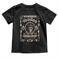 New Orleans Voodoo Toddler T Shirt Tales Of Voodoo Magic Skull Spooky Hoodoo Rootworker