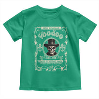New Orleans Voodoo Toddler T Shirt Tales Of Voodoo Magic Skull Spooky Hoodoo Rootworker
