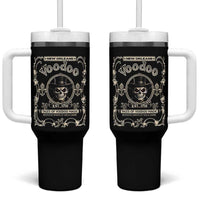 New Orleans Voodoo Tumbler With Handle Tales Of Voodoo Magic Skull Spooky Hoodoo Rootworker