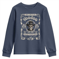New Orleans Voodoo Youth Sweatshirt Tales Of Voodoo Magic Skull Spooky Hoodoo Rootworker