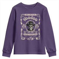 New Orleans Voodoo Youth Sweatshirt Tales Of Voodoo Magic Skull Spooky Hoodoo Rootworker