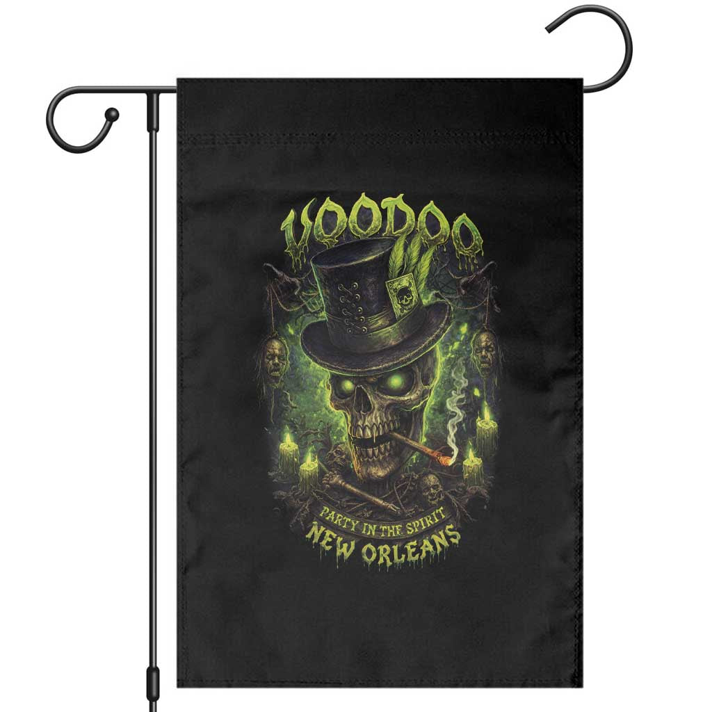 Louisiana Voodoo Skull Garden Flag Party In The Spirit New Orleans Creepy Occult Lover