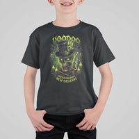 Louisiana Voodoo Skull T Shirt For Kid Party In The Spirit New Orleans Creepy Occult Lover