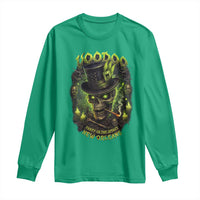 Louisiana Voodoo Skull Long Sleeve Shirt Party In The Spirit New Orleans Creepy Occult Lover